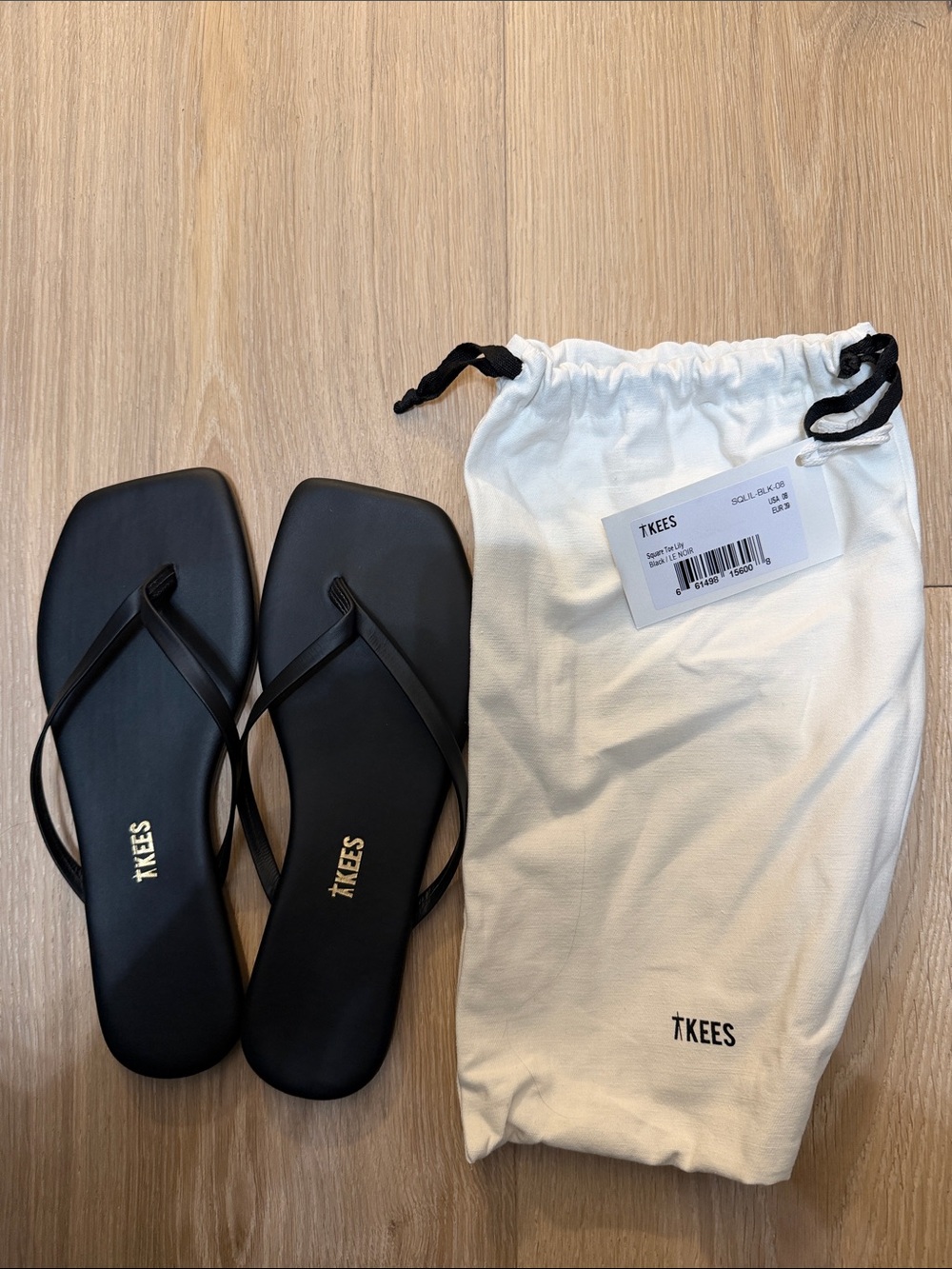 NWT TKees Square Toe Lily Sandals